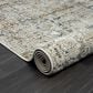 L&R Resources Brisbane Abstract Gray and Multicolor 7"9" x 9"9" Area Rug, , large