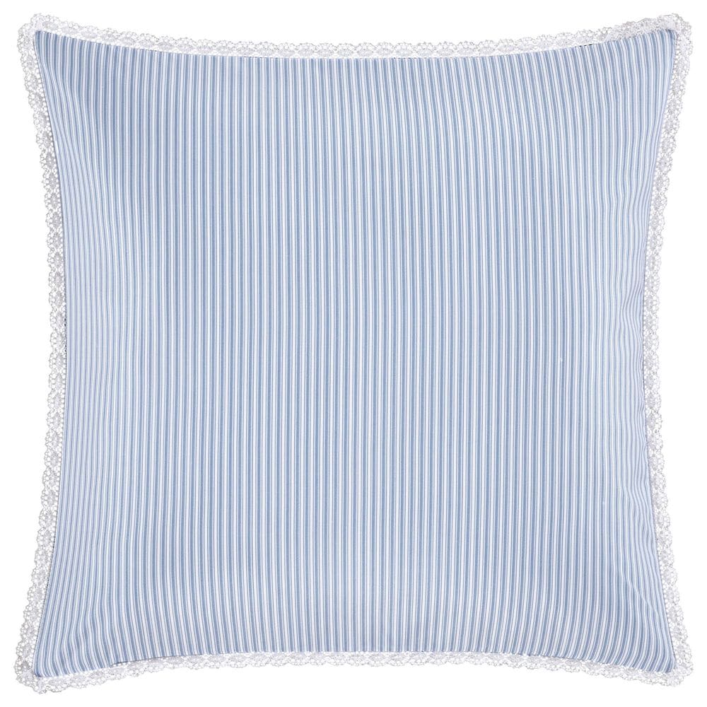 J. Queen New York Rialto 26" Square Euro Pillow Sham in French Blue, , large