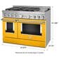 KitchenAid 6.3 Cu. Ft. Freestanding Gas Range with Griddle in Yellow Pepper, , large