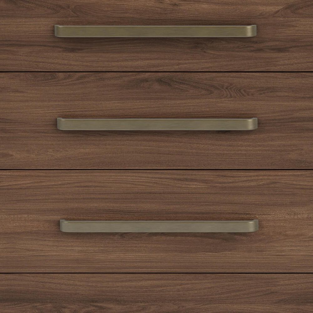 Riverside Furniture Delia 8-Drawer Dresser and Mirror in Nouveau Walnut, , large