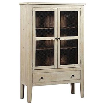Tiddal Home Isabella Display Cabinet in Washed Linen and Pine, , large