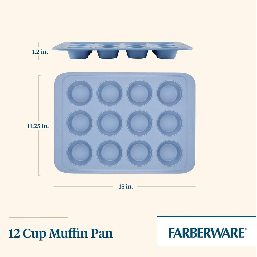 Farberware 12 Cup Muffin Pan, , large