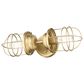 Golden Lighting Seaport 2-Light Wall Sconce in Brushed Champagne Bronze, , large