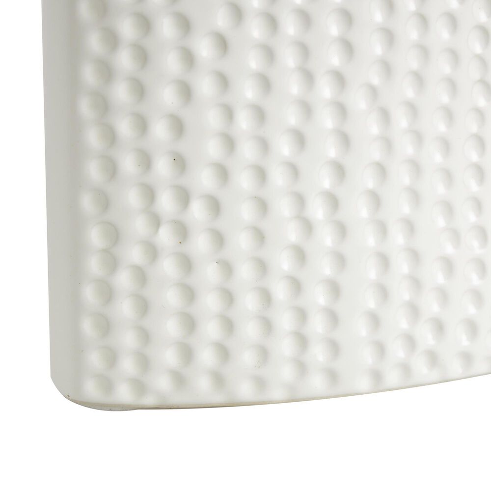 Maple and Jade 2-Piece Leaf Decorative Vase Set in Polished White and Gold, , large