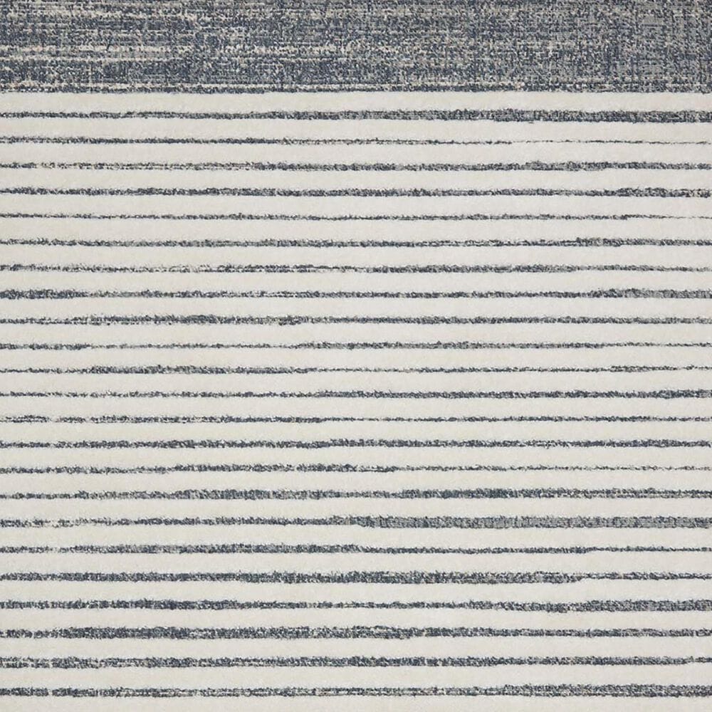 Loloi II Hagen 5&#39;3&quot; x 7&#39;8&quot; White and Ocean Area Rug, , large