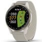 Garmin Approach S50 43mm Golf and Fitness Smartwatch Cream Gold Aluminum Bezel Case with Ivory Nylon Band, , large
