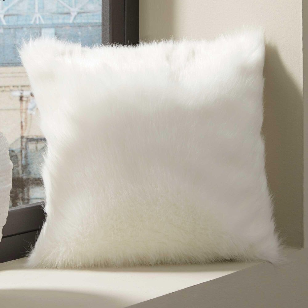 Signature Design by Ashley Himena Pillow in White, , large