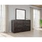 Fallridge Mezquite 6 Drawer Dresser Only in Black, , large