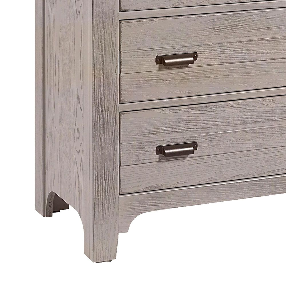 Viceray Collections Bungalow 5 Drawer Chest in Dover Grey and Folkstone, , large