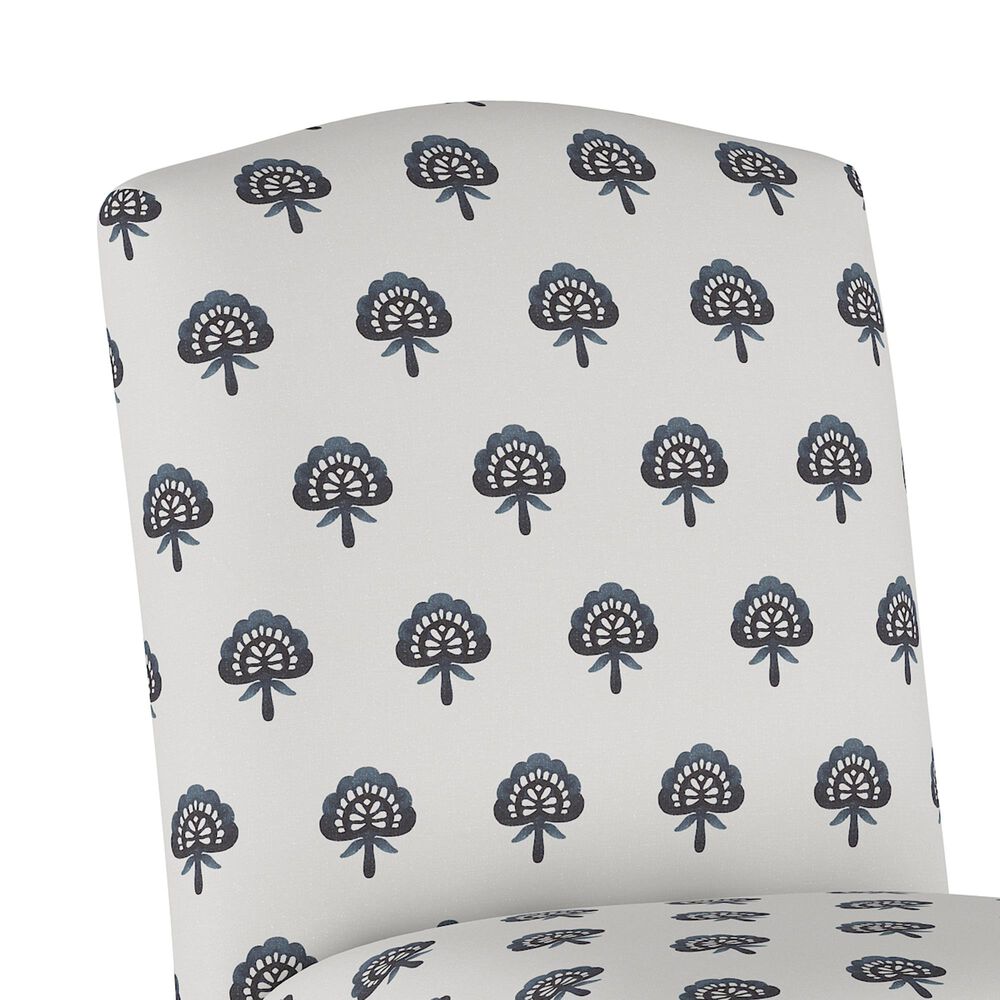Skyline Furniture Counter Stool in Clara Block Navy, , large