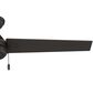 Hunter Cassisus 52" Outdoor Ceiling Fan in Premier Bronze, , large