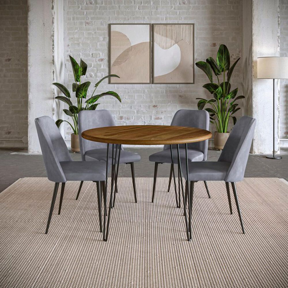 Waltham Urban Archive Upholstered Side Chair in Maddox Grey, , large