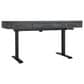 Riva Ridge Preston 60" Lift Desk in Urban Gray and Black, , large