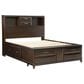 Ashley Vanmore 5-Piece Queen Storage Bedroom Set in Dark Brown, , large