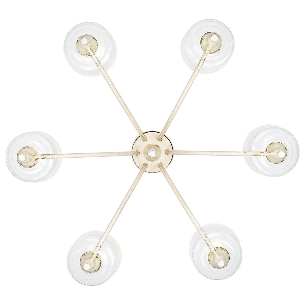 Golden Lighting Keating 6-Light Chandelier in Antique Ivory, , large