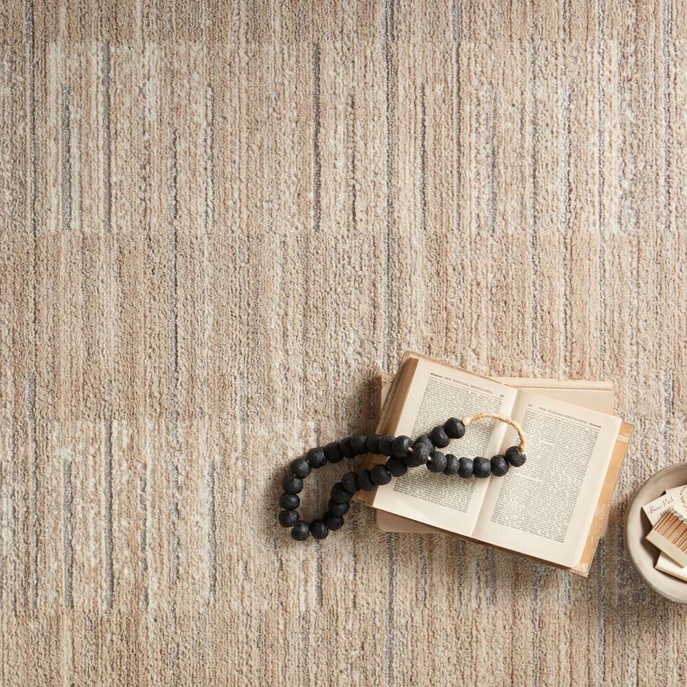 Loloi Arden 10&#39; x 14&#39; Natural and Pebble Area Rug, , large