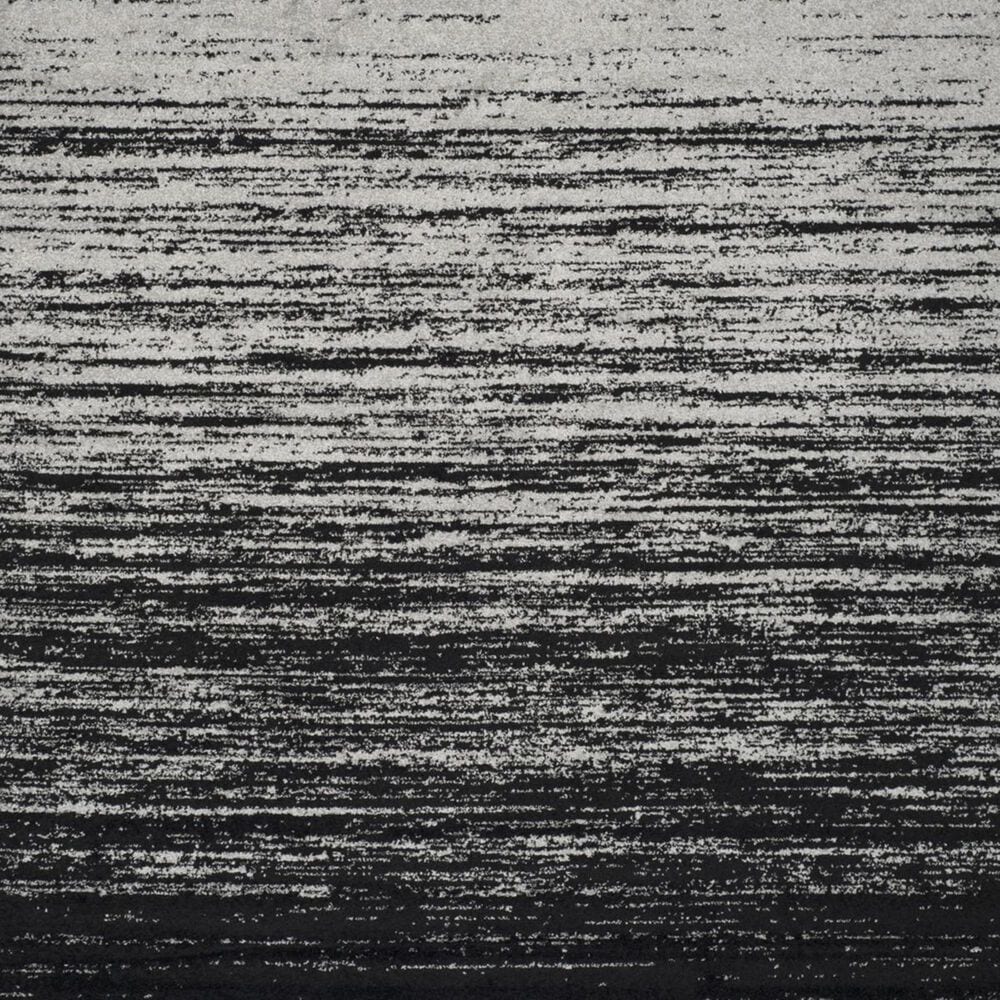 Safavieh Adirondack ADR113A 4&#39; Square Silver and Black Area Rug, , large