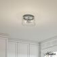 Hunter Hartland 2-Light Flush Mount in Matte Silver, , large