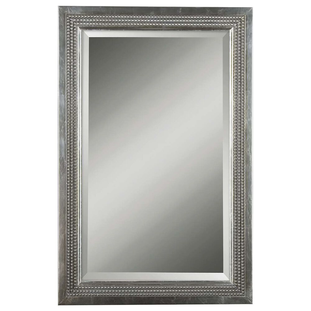 Uttermost Mirror in Silver Leaf and Light Gray, , large