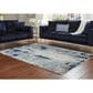 Ashley Leonelle 5"3" x 7"3" Cream, Blue and Gray Area Rug, , large