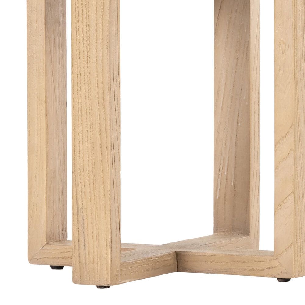 Four Hands Liad End Table in Natural Nettlewood, , large