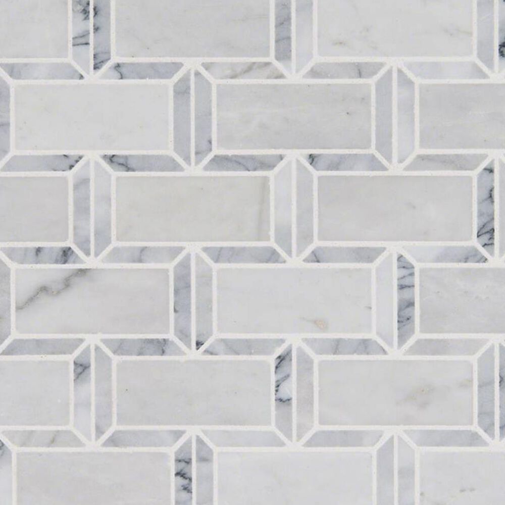 MS International Arabescato Carrara Subway Tile Polished 2" x 4", , large