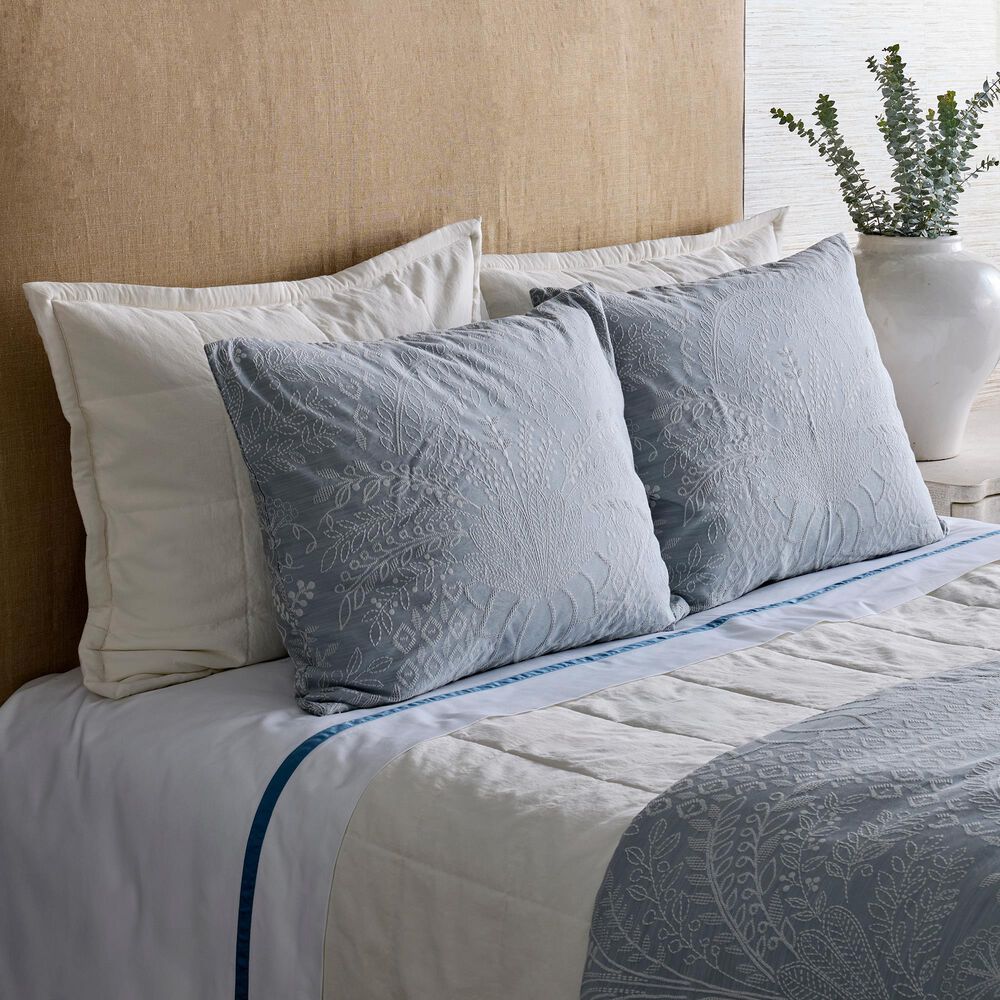 Ann Gish Cotton Canvas 3-Piece King Coverlet Set in Bone, , large