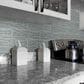 Shaw Geoscape Light Grey 4" x 16" Ceramic Wall Tile, , large