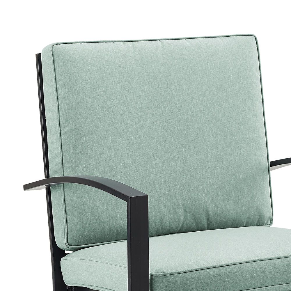 Crosley Furniture Kaplan 2-Piece Patio Chair Set in Mist, , large