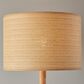 Adesso Ellis Floor Lamp and Shade in Natural, , large