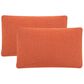 Safavieh Soleil Pillow in Tropical Orange (Set of 2), , large