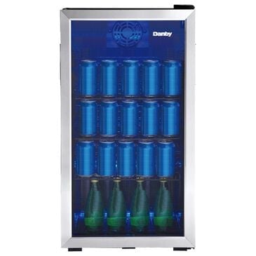 Danby 3.1 Cu. Ft. Beverage Center in Stainless Steel, , large