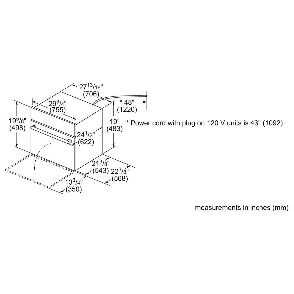 Bosch 30" Speed Single Electric Wall Oven in Stainless Steel, , large