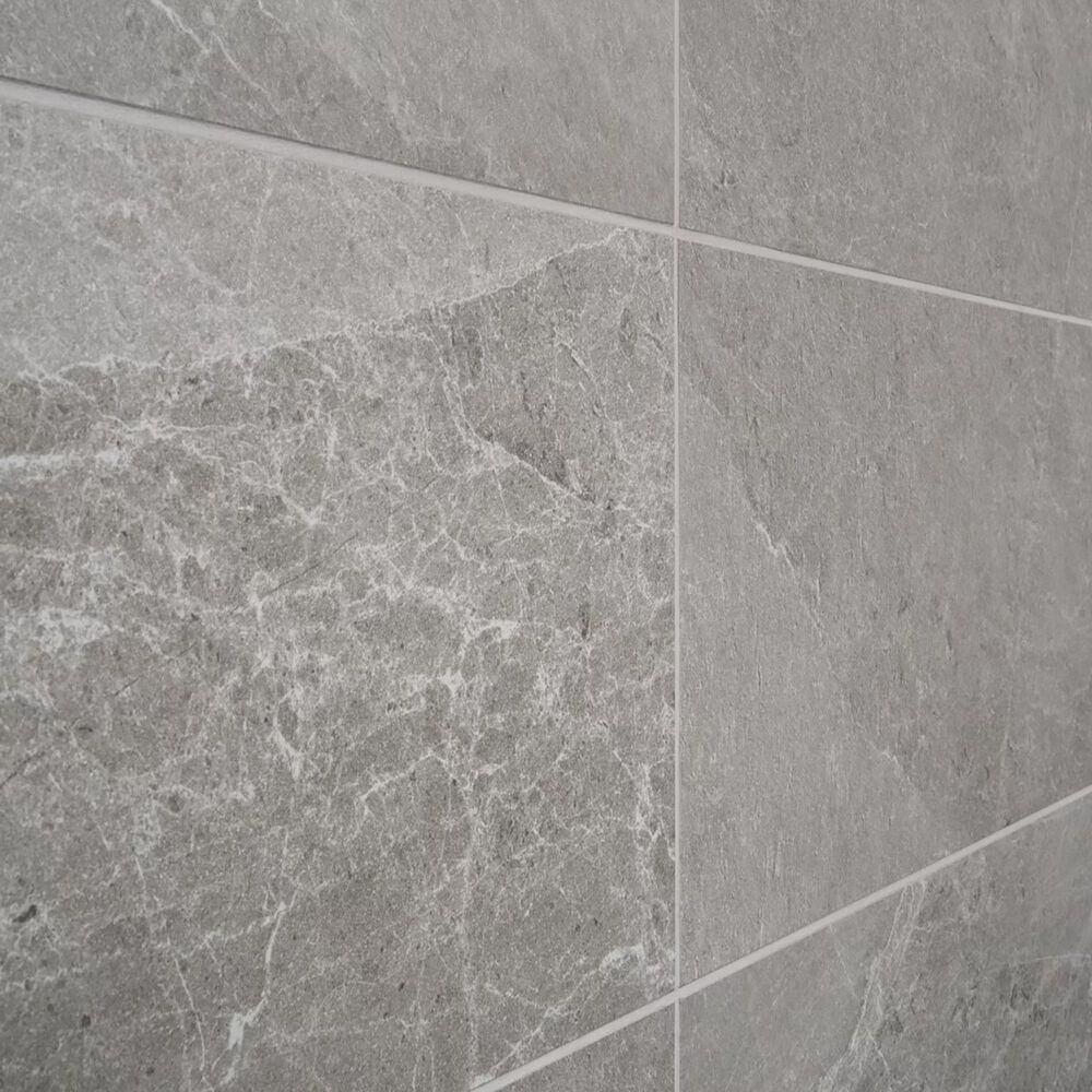 Soho Studio Montech Silver 12" x 24" Matte Porcelain Tile, , large