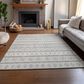 Dalyn Rug Company Neo NO5 3" x 5" Ivory Area Rug, , large
