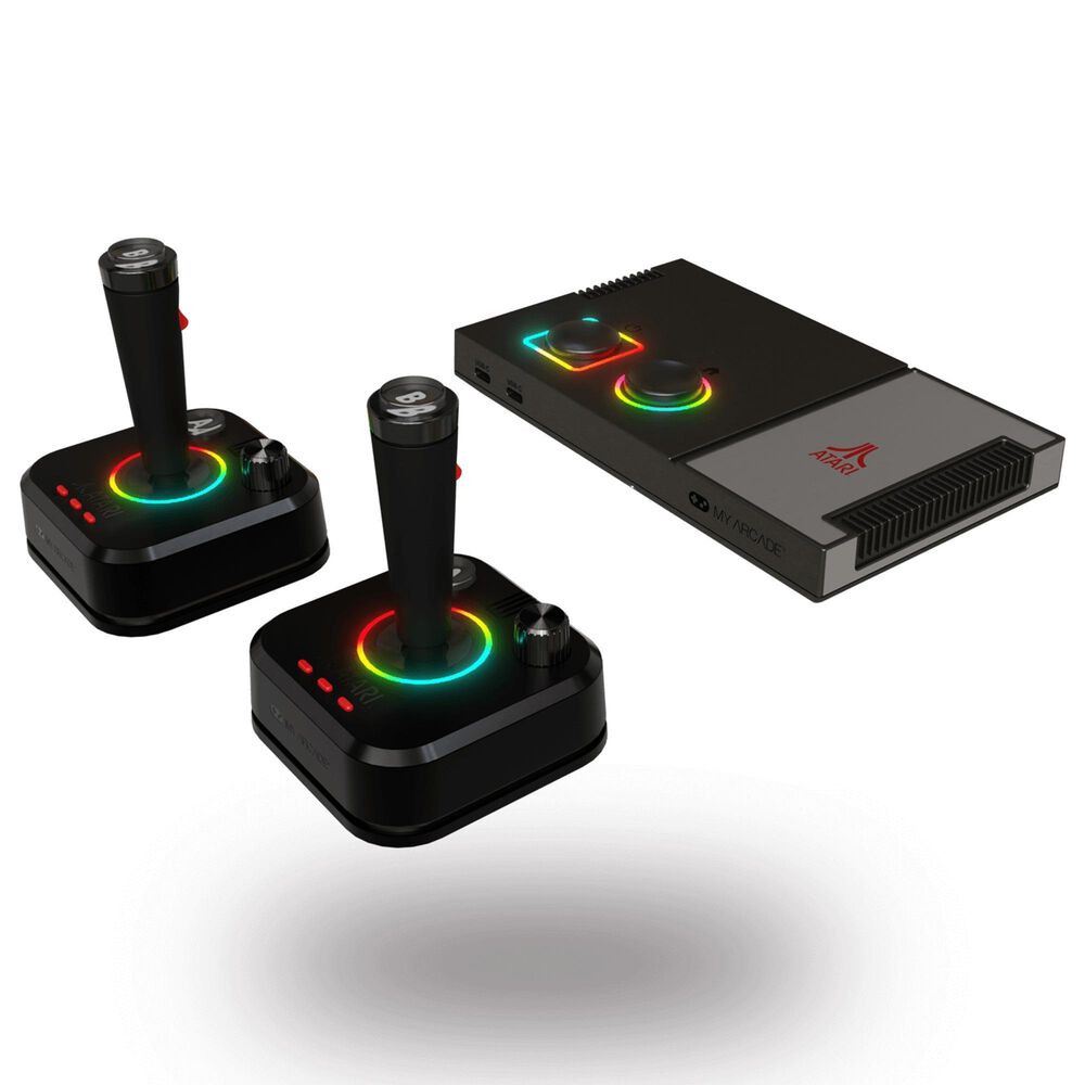 My Arcade Atari Gamestation Pro Plug "N Play Video Game System in Black, , large