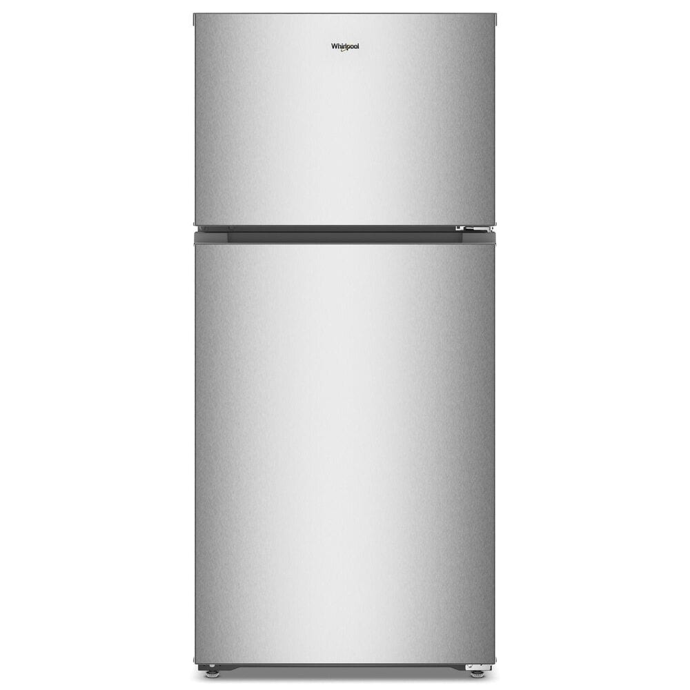 Whirlpool 14.3 Cu. Ft. Top Freezer Refrigerator in Fingerprint-Resistant Stainless Steel, , large