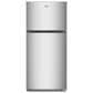 Whirlpool 14.3 Cu. Ft. Top Freezer Refrigerator in Fingerprint-Resistant Stainless Steel, , large