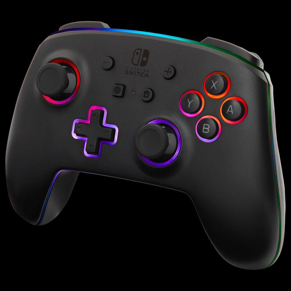 PowerA Enhanced Wireless Controller for Nintendo Switch with Lumectra in Black, , large