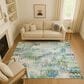 Dalyn Rug Company Lumara Aqua 3" x 5" Area Rug, , large