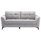 HOMLUX Sofa and Loveseat Set with Tufted Cushion in Light Gray, , large