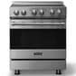 Viking Range 3 Series 30" Induction Range in Stainless Steel, , large