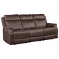 Steve Silver Valencia Power/Power Recliner Sofa in Walnut, , large
