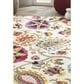 Safavieh Monaco MNC229A-4 4" x 5"7" Ivory/Multi Area Rug, , large
