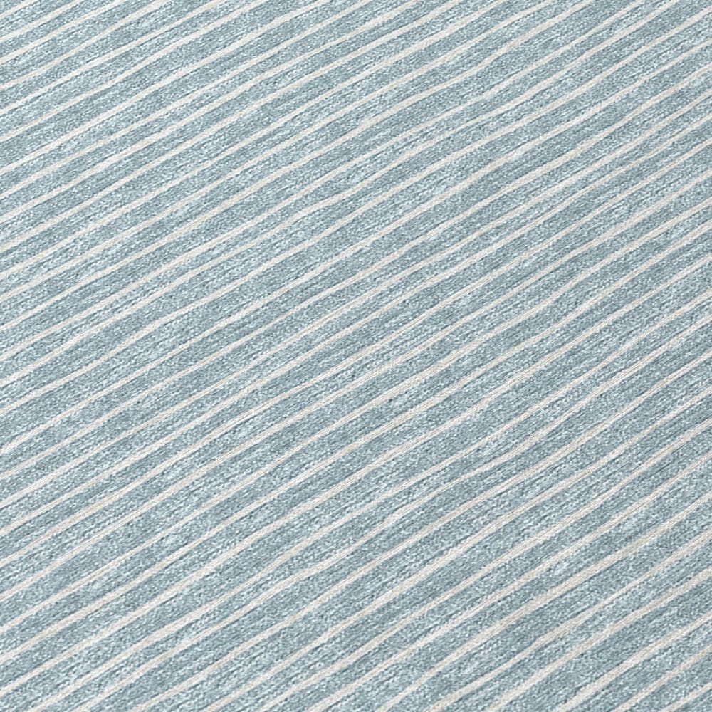 Dalyn Rug Company Laidley 4&#39; Round Sky Blue Indoor/Outdoor Area Rug, , large