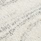 RIZZY Harmony Abstract 8"9" x 11"9" Ivory Area Rug, , large
