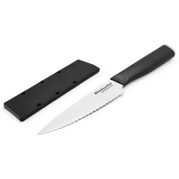 KitchenAid KitchenAid 5.5in Serr Util Knife&Sheath, , large