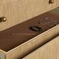 Pacific Landing Arini 5-Drawer Chest in Sand Wash and Aged Brass, , large