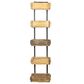 Kalalou Wall Rack in Natural and Black, , large
