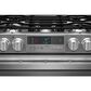 LG SIGNATURE Dual Fuel Double Oven Range in Textured Steel, , large